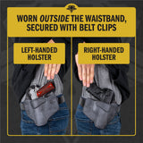 Comfort Carry Leather OWB Holster | Made in USA | Lifetime Warranty