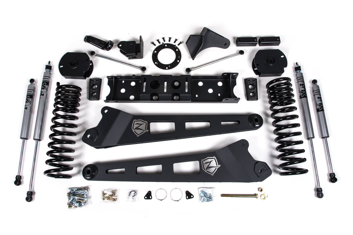 4 Inch Lift Kit w/ Radius Arm | Ram 2500 (19-26) 4WD | Gas